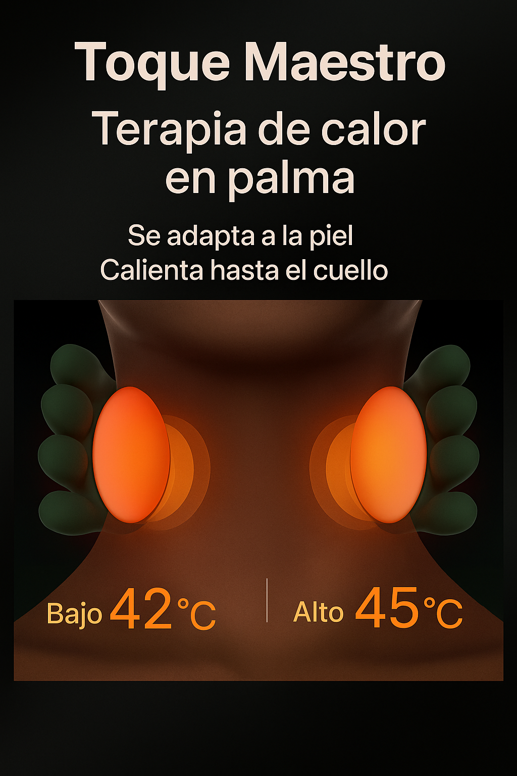 ManosMágicas™ Masajeador de Cuello - Relaja, recarga y revive tu energía