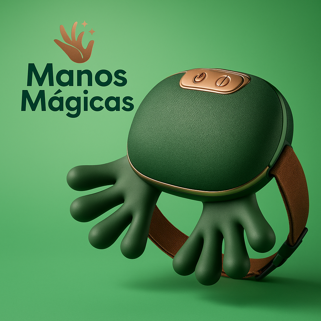 ManosMágicas™ Masajeador de Cuello - Relaja, recarga y revive tu energía