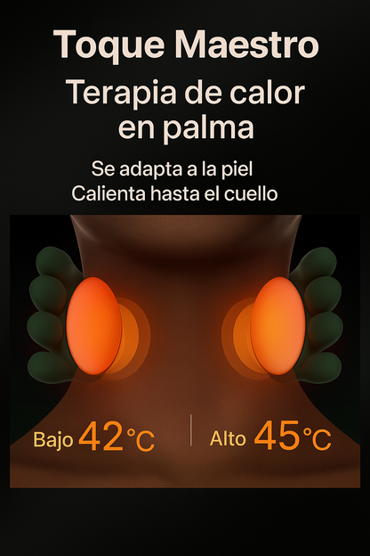 ManosMágicas™ Masajeador de Cuello - Relaja, recarga y revive tu energía