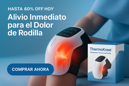 ThermoKnee™ Masajeador Térmico de Rodilla  [Calor Terapéutico Instantáneo para Tu Rodilla]