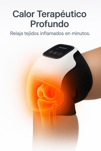 ThermoKnee™ Masajeador Térmico de Rodilla  [Calor Terapéutico Instantáneo para Tu Rodilla]