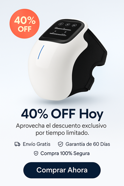 ThermoKnee™ Masajeador Térmico de Rodilla  [Calor Terapéutico Instantáneo para Tu Rodilla]