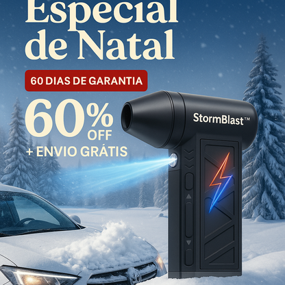 StormBlast™ — El Soplador Turbo LED Para Coche, Hogar y Nieve en Segundos.