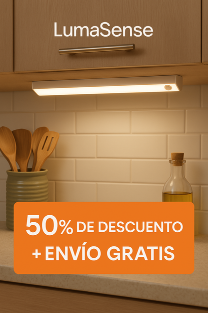 LumaSense™ - Luz LED Inteligente con Sensor