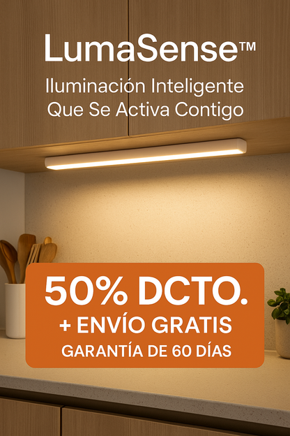 LumaSense™ - Luz LED Inteligente con Sensor
