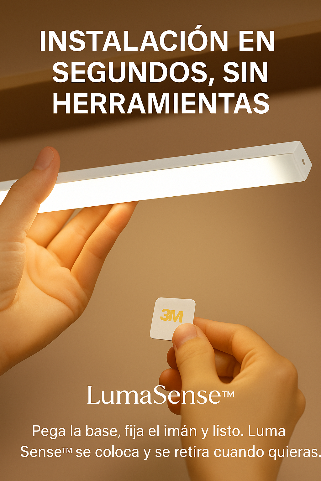 LumaSense™ - Luz LED Inteligente con Sensor