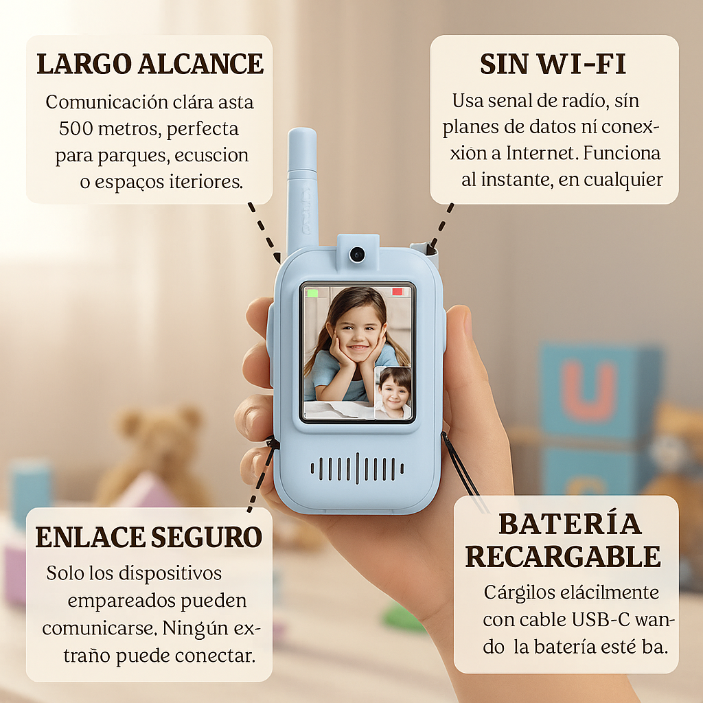 VivaTalk™ Kids Communicator -Diversión segura en familia