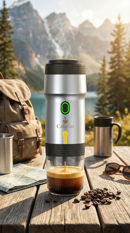 CaféGo™ | Cafetera Espresso Portátil Eléctrica
