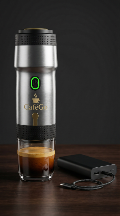 CaféGo™ | Cafetera Espresso Portátil Eléctrica