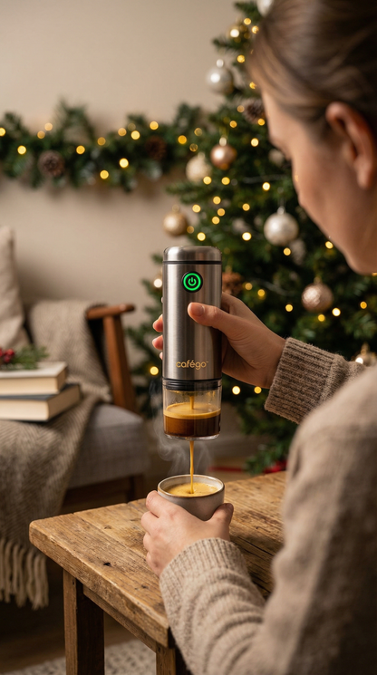 CaféGo™ | Cafetera Espresso Portátil Eléctrica